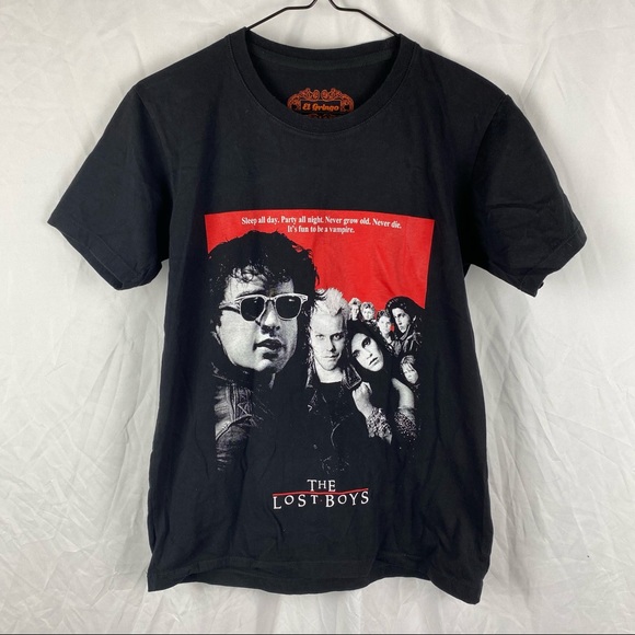 El Gringo Other - The Lost Boys Graphic Black Short Sleeve T-Shirt S